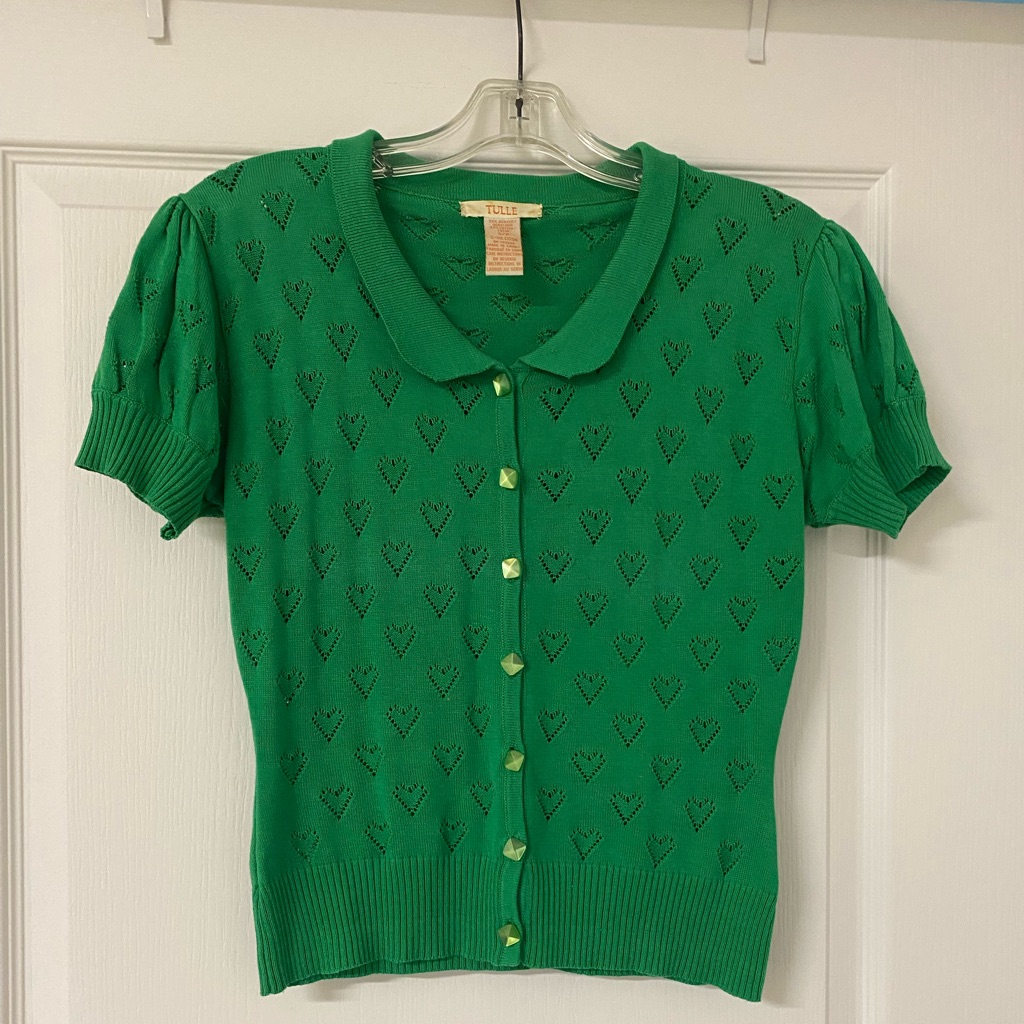 Collared Heart Blouse
